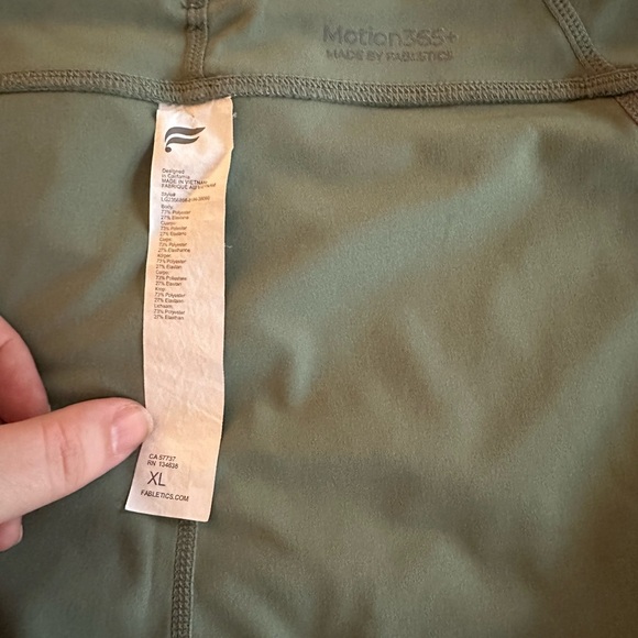 Two-Tone Women's Athletic Leggings XL - Picture 8 of 8